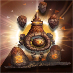 Gazing Golem Card